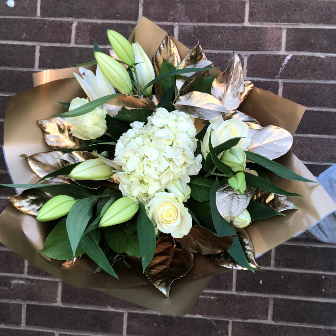White Lily Bouquet 